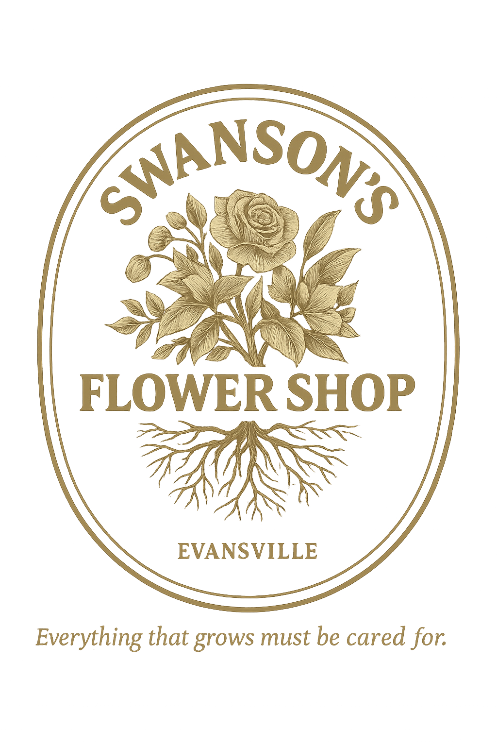 Swanson's Flower Shop logo